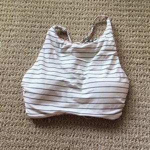Reversible high neck bikini top